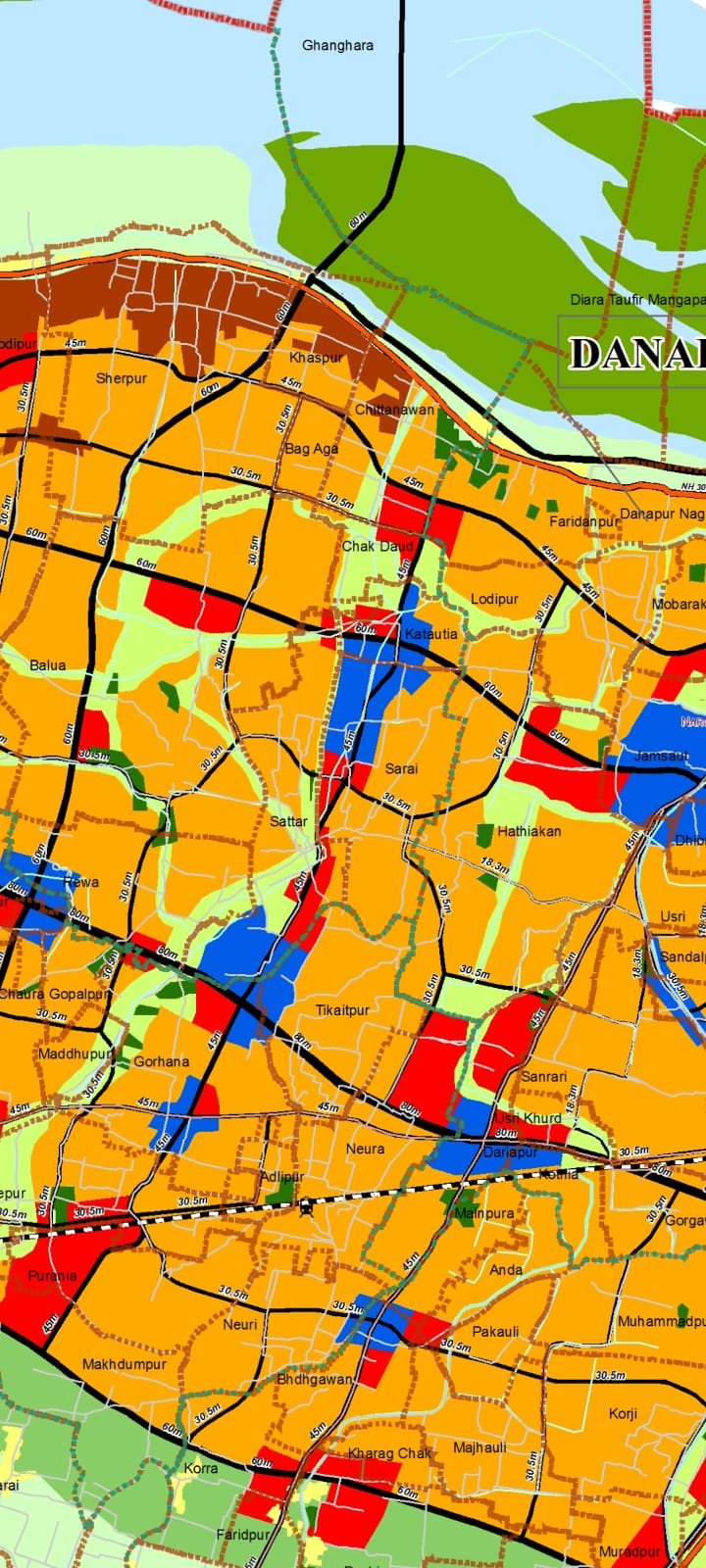Danapur Master Plan Map